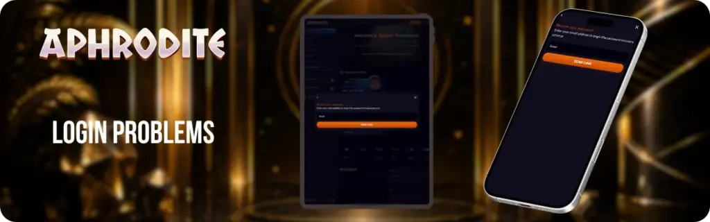 Aphrodite Casino saved passwords